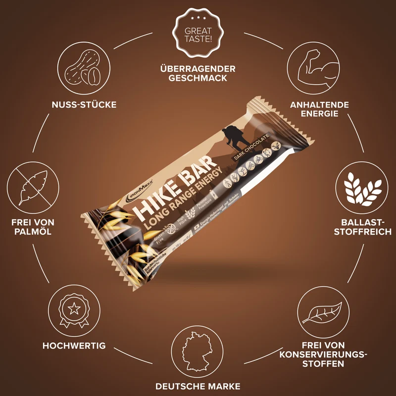 Hike Bar (60g) - Dark Chocolate