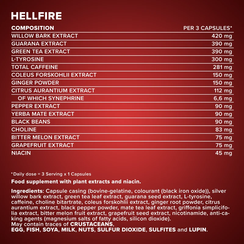 Hellfire® Fatburner - 60 Tricaps®