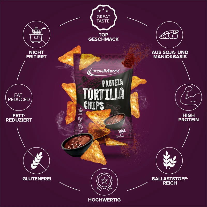 Protein Tortilla Chips 2.0 (60g) - Barbecue