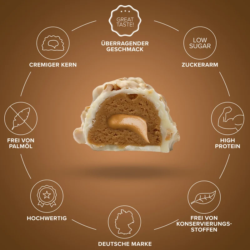 Lava Bar Protein Riegel (40g) - White Salty Peanut