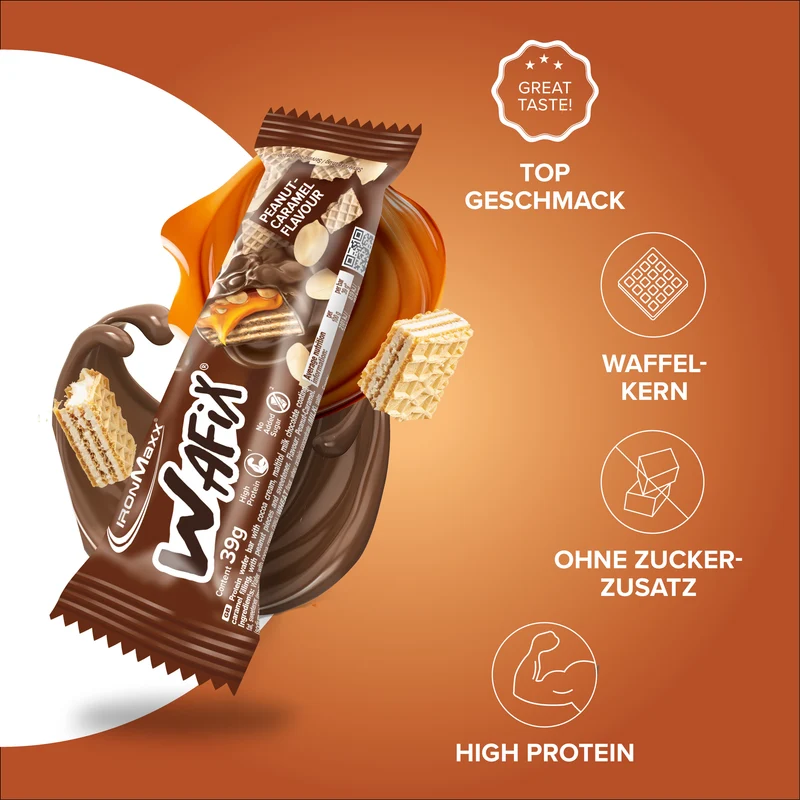 Wafix (39g) - Peanut Caramel