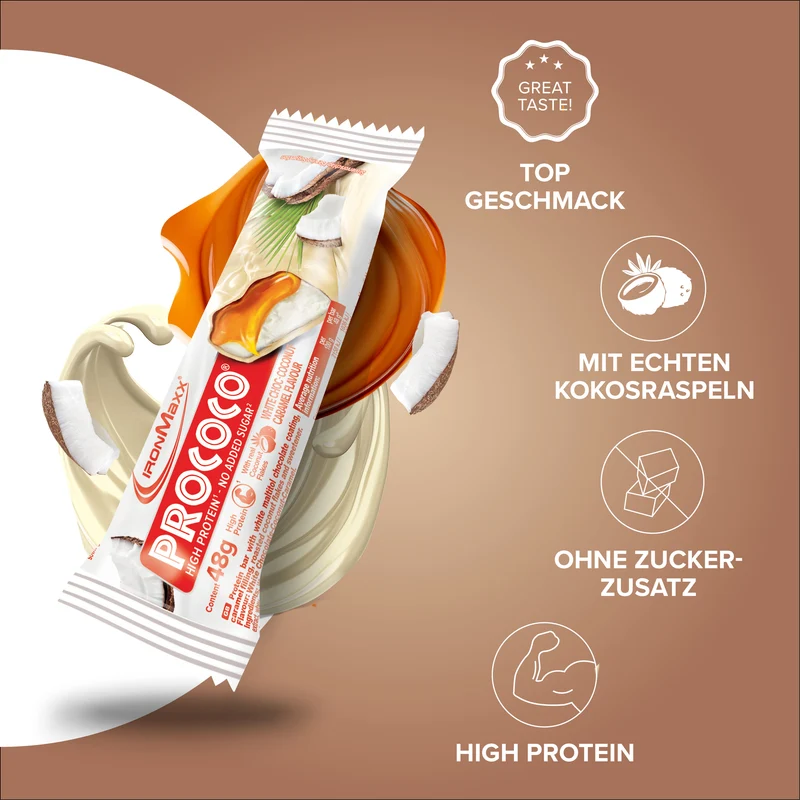 Prococo® (48g) - White Choc Coconut Caramel