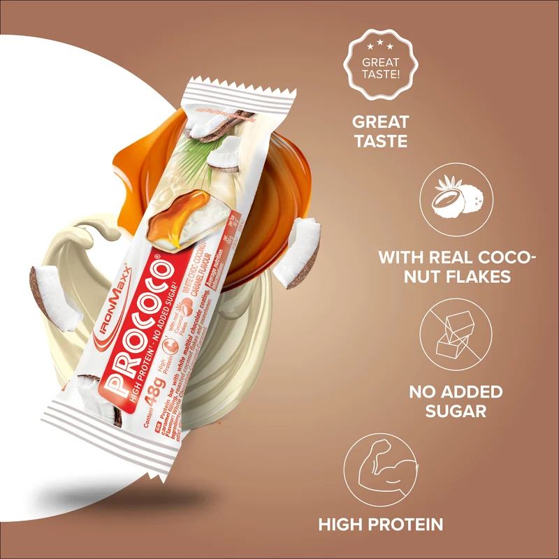 Prococo® (48g) - White Choc Coconut Caramel