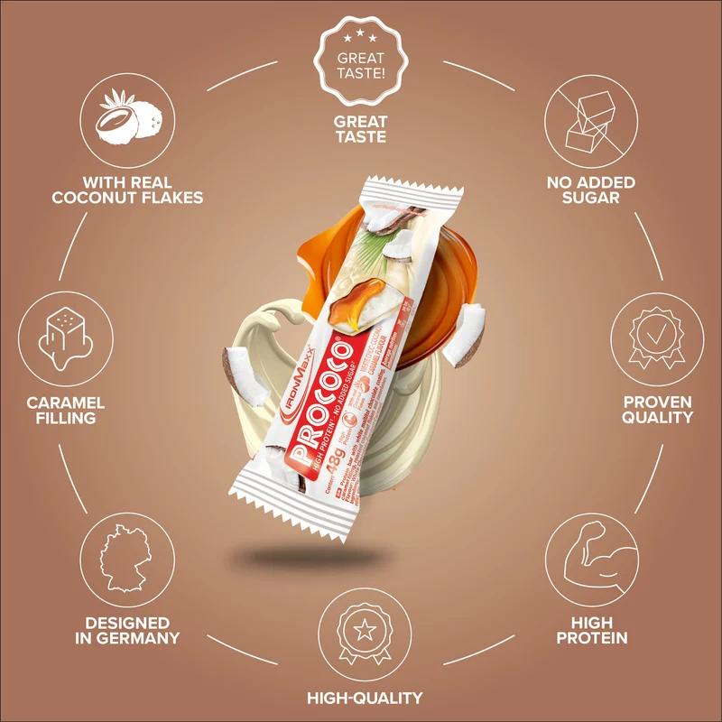 Prococo® (48g) - White Choc Coconut Caramel