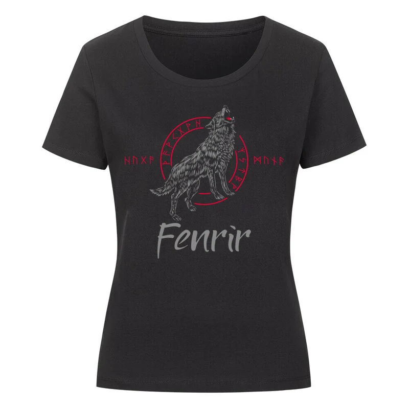 Wolfsjaulen - Damen Premiumshirt
