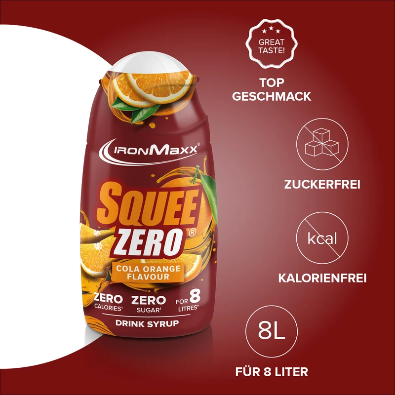 SqueeZero (65ml) - Cola Orange