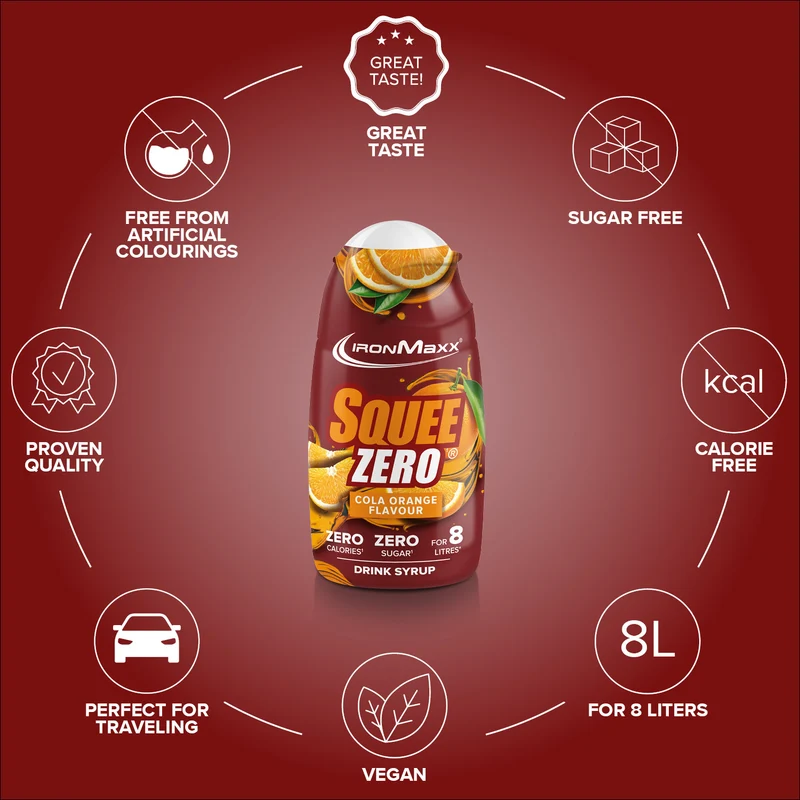 SqueeZero (65ml) - Cola Orange