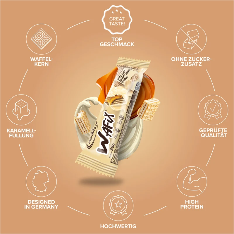 Wafix (39g) - White Peanut Caramel