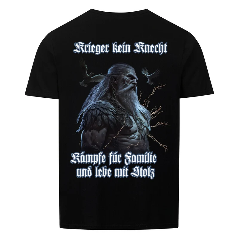 Familienkrieger - Basic Shirt Unisex Backprint