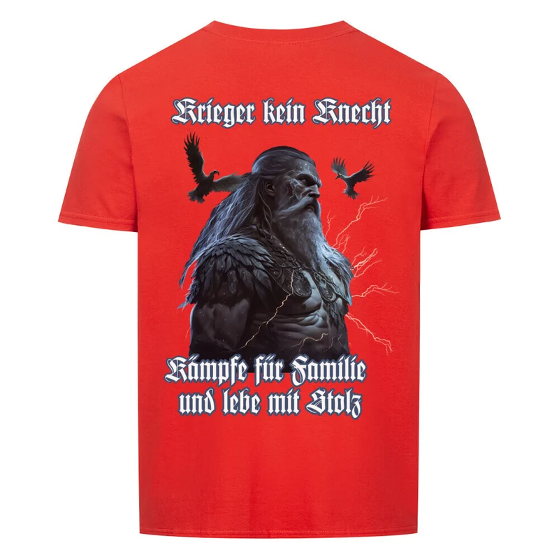 Familienkrieger - Basic Shirt Unisex Backprint