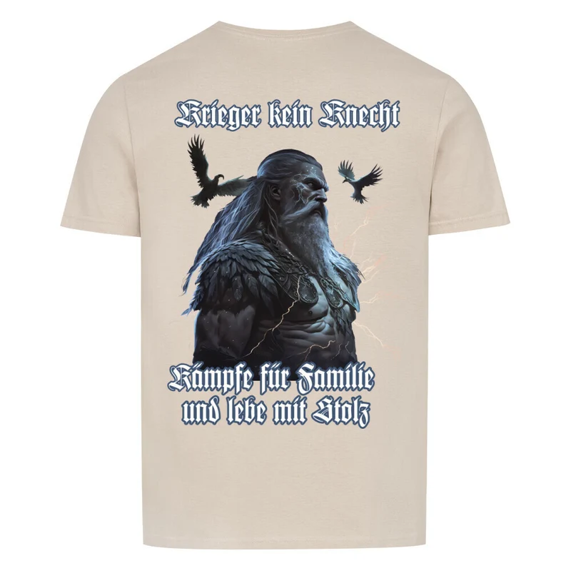 Familienkrieger - Basic Shirt Unisex Backprint