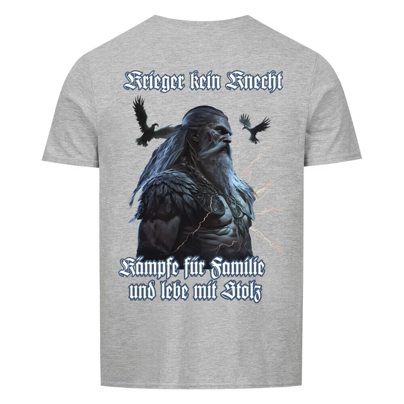 Familienkrieger - Basic Shirt Unisex Backprint