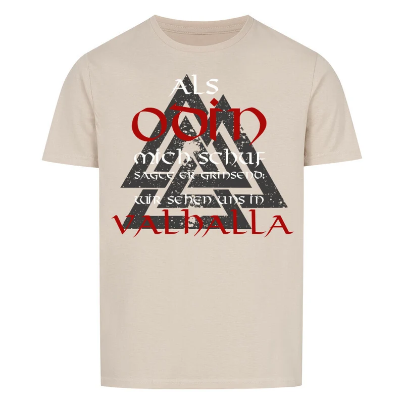 Als Odin mich schuf - Basic Shirt Unisex