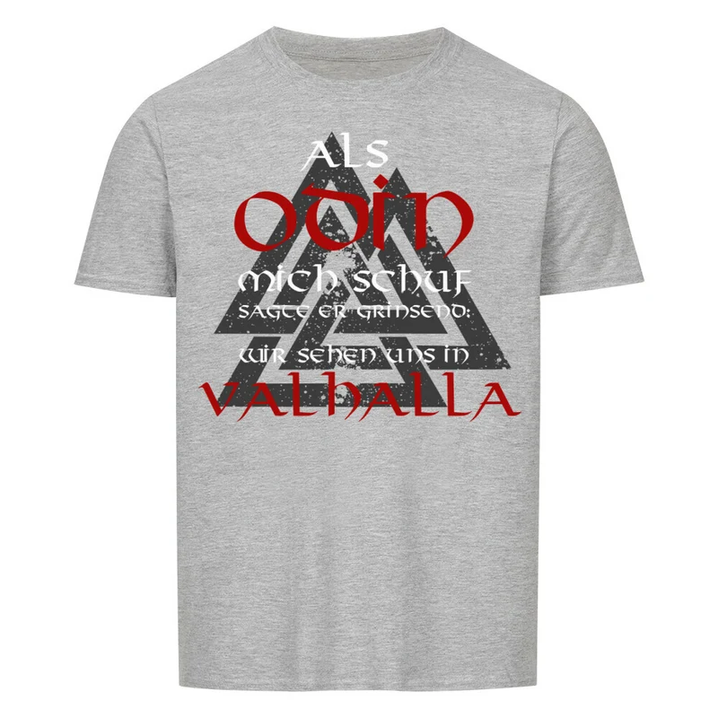 Als Odin mich schuf - Basic Shirt Unisex