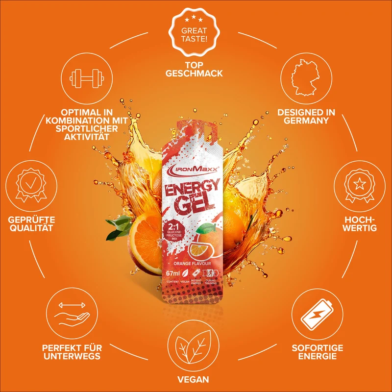 Hydro Energy Gel (67ml) - Orange
