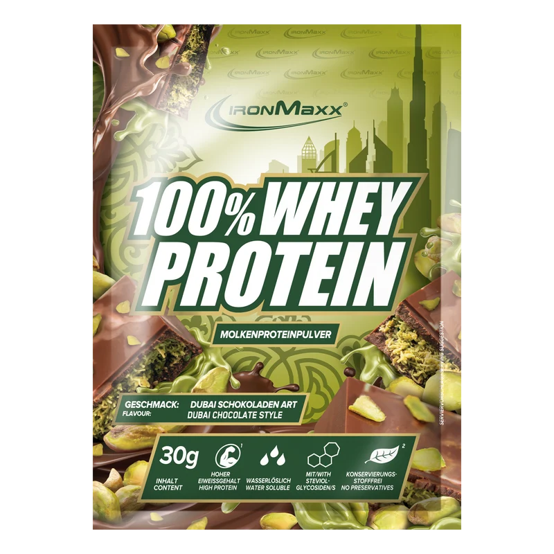 100% Whey Protein (30g) - Dubai Chocolate Style
