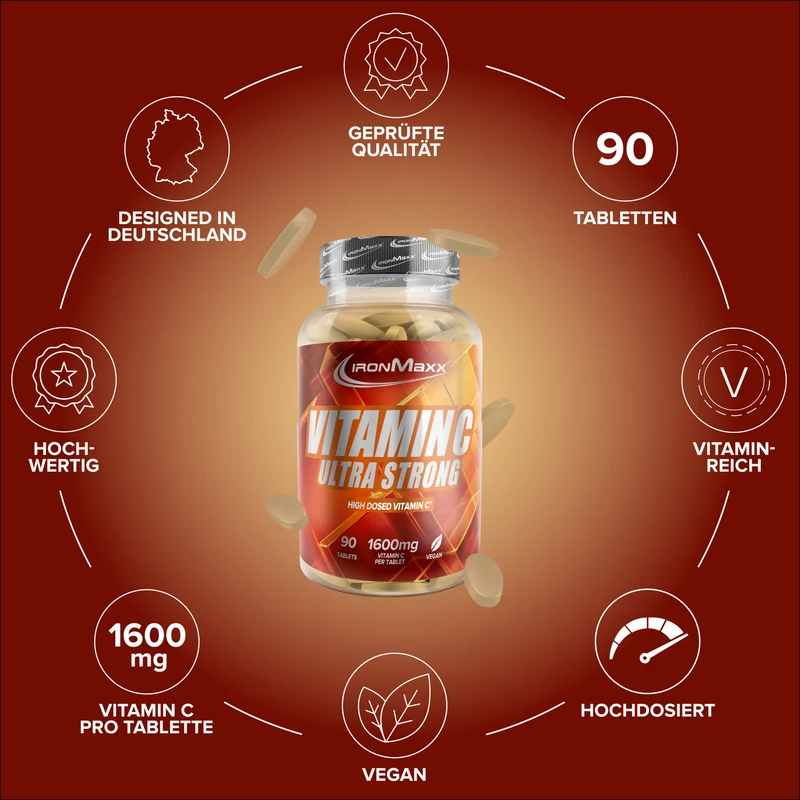 Vitamin C Ultra Strong - 90 Tabletten