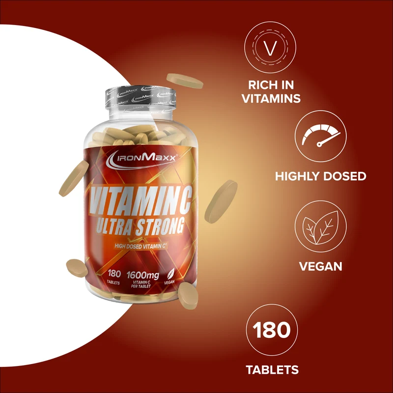 Vitamin C Ultra Strong - 180 Tabletten