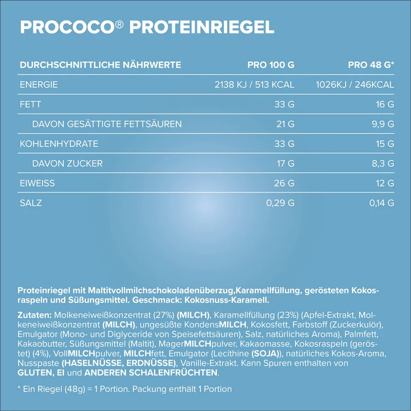 Prococo® (48g) - Coconut Caramel