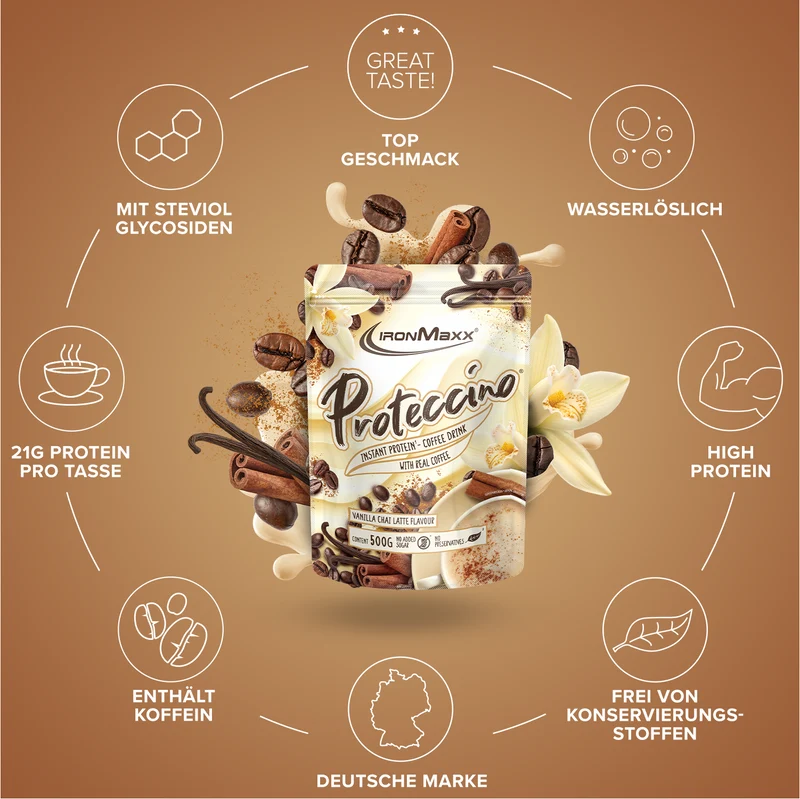 Proteccino (500g) - Vanilla Chai Latte