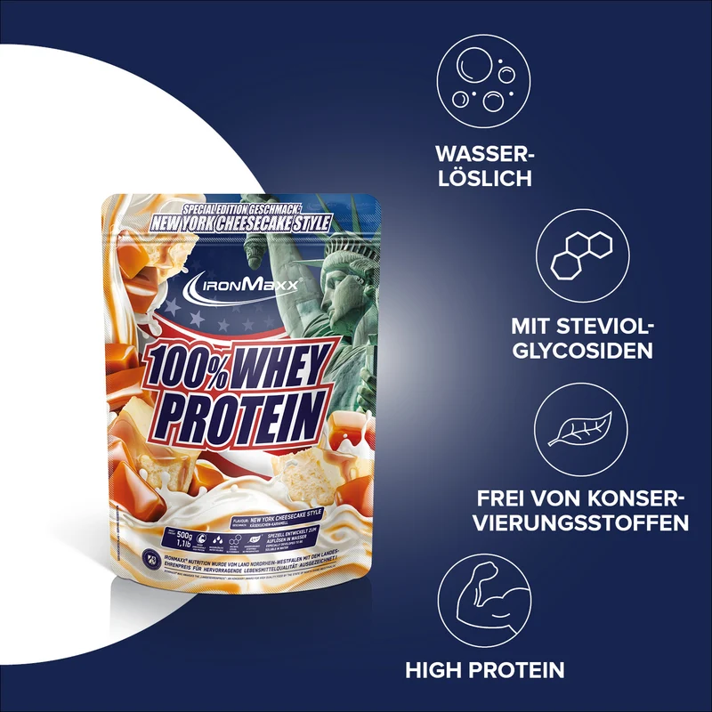 100% Whey Protein (500g) - New York Cheesecake Style (Special Edition)