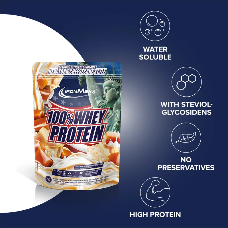 100% Whey Protein (500g) - New York Cheesecake Style (Special Edition)