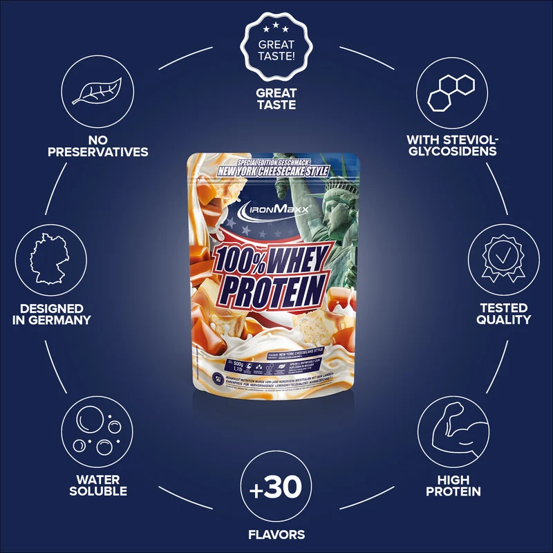 100% Whey Protein (500g) - New York Cheesecake Style (Special Edition)