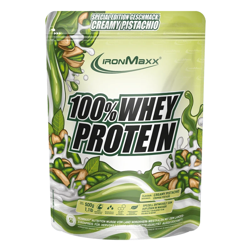 100% Whey Protein (500g) - Creamy Pistazie (Special Edition)