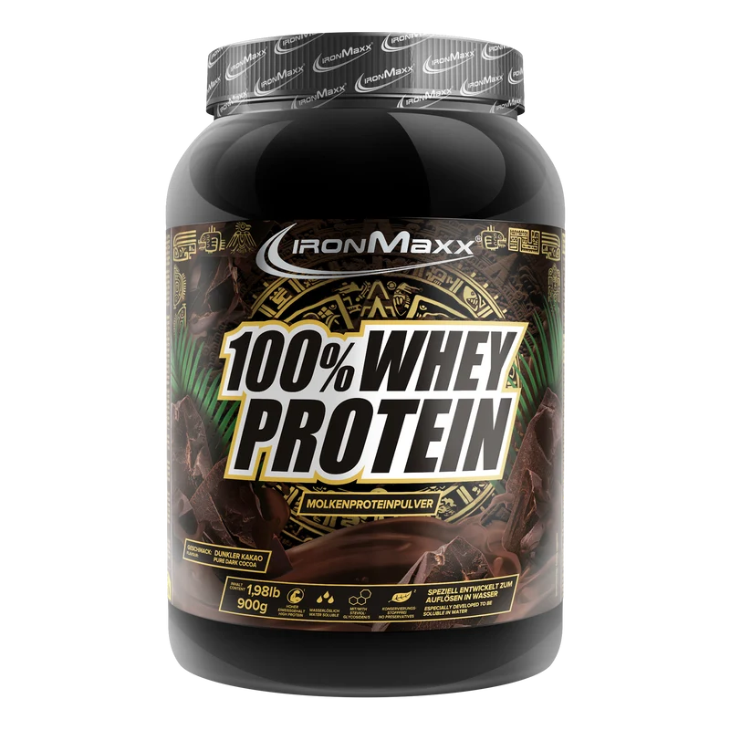 100% Whey Protein (900g) - Pure Dark Cocoa
