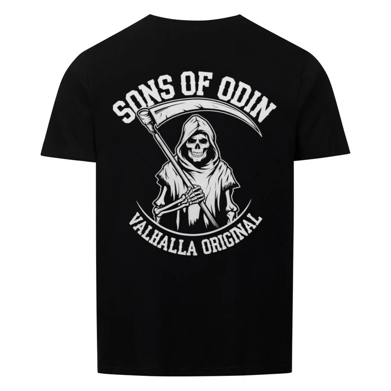 Sons of Odin - Basic Shirt Unisex Backprint
