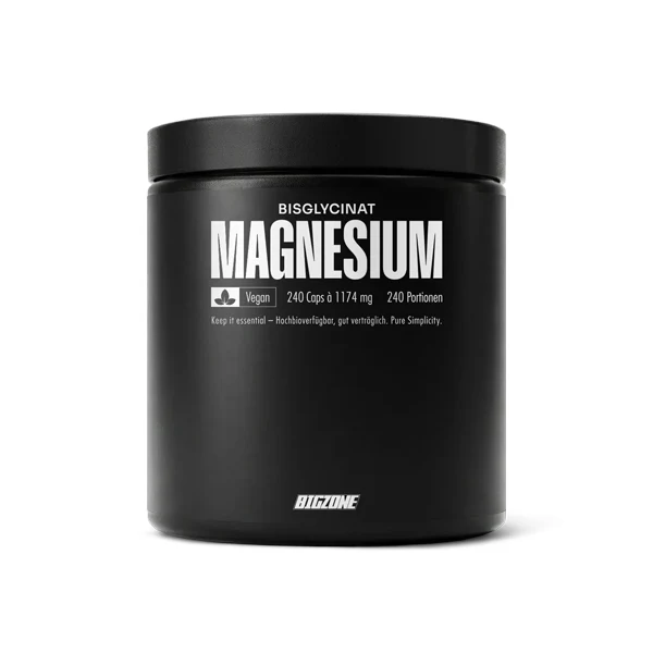 BigZone MAGNESIUM BISGLYCINAT, 240 Kapseln
