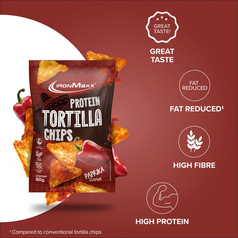 Protein Tortilla Chips 2.0 (60g) - Paprika
