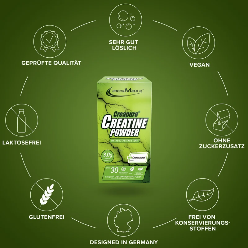 Creatine Creapure® Sticks (30x3,4g)
