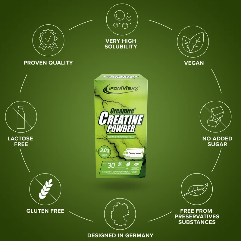 Creatine Creapure® Sticks (30x3,4g)