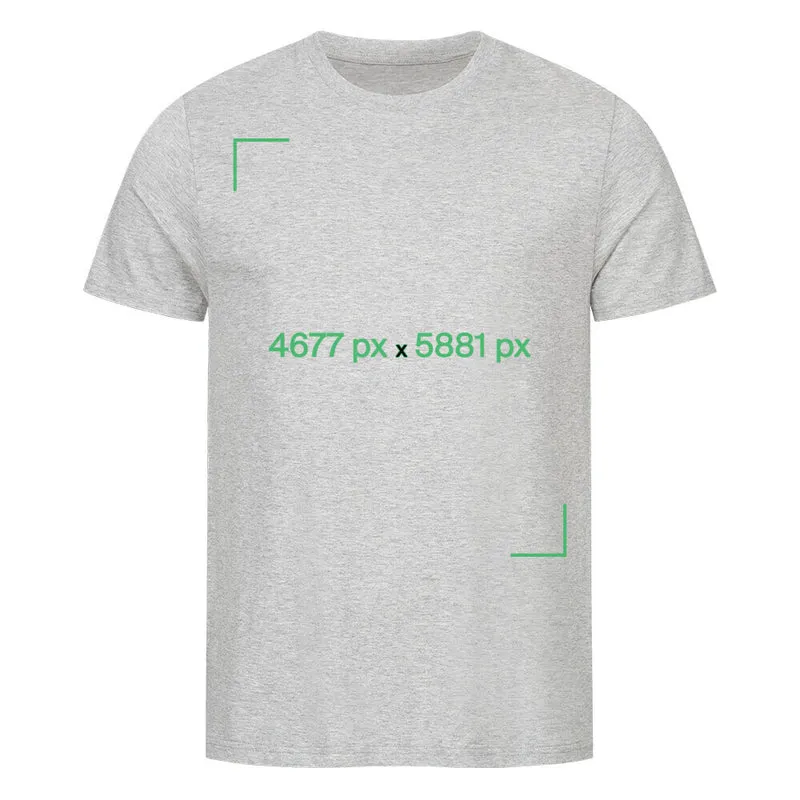 Premium Organic Shirt Perso Vorne
