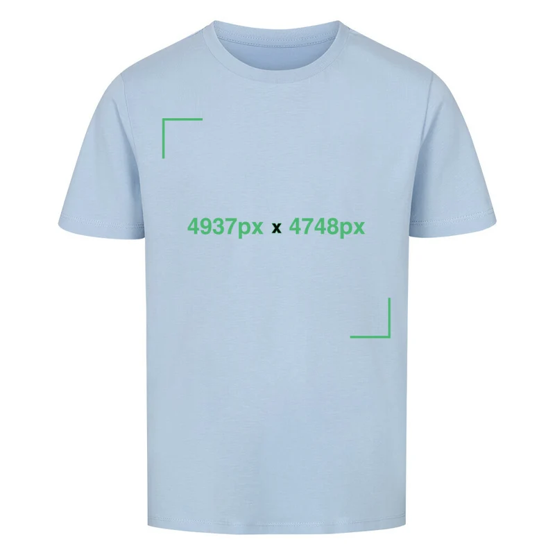 Premium Organic Shirt Kids perso vorn
