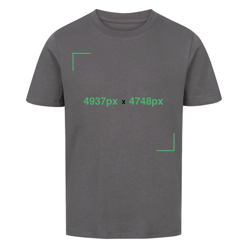 Premium Organic Shirt Kids perso vorn