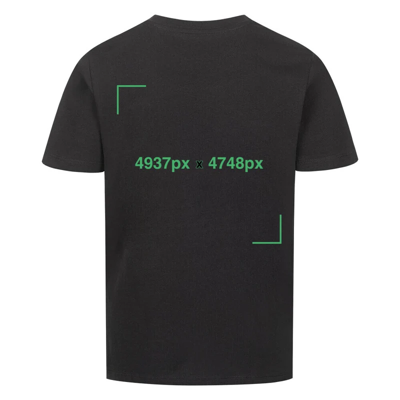 Premium Organic Shirt Kids perso hinten