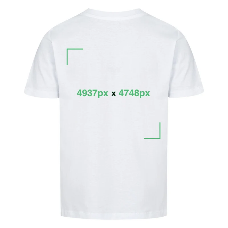 Premium Organic Shirt Kids perso hinten