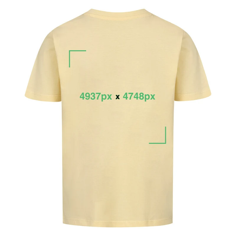 Premium Organic Shirt Kids perso hinten