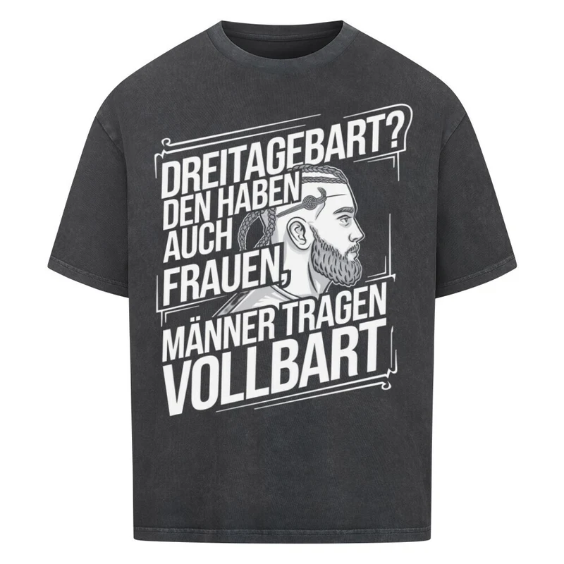Dreitagebart - Oversized Premium Shirt Unisex