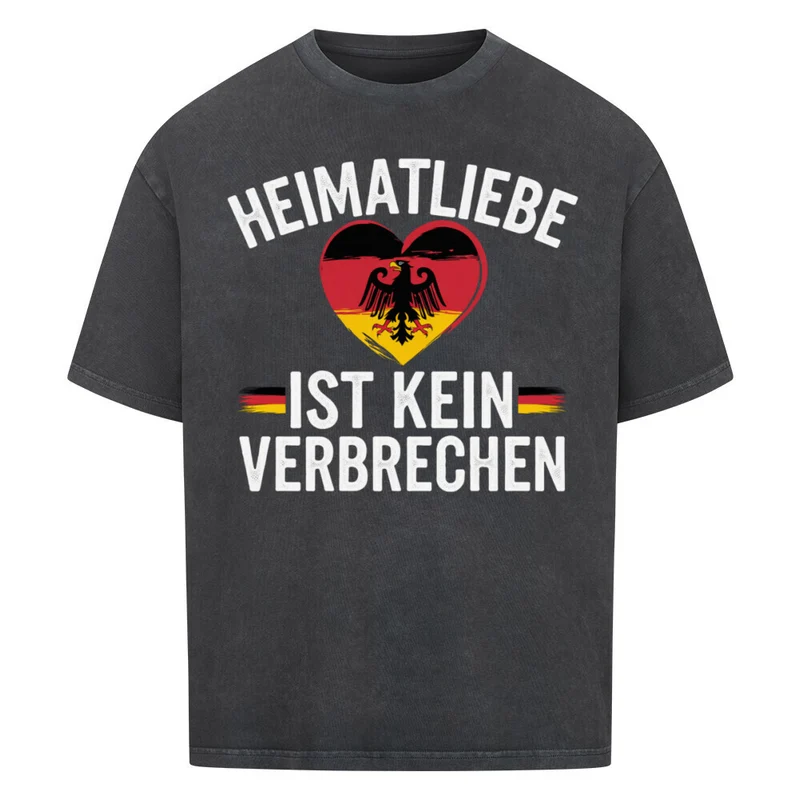 Heimatliebe - Oversized Premium Shirt Unisex