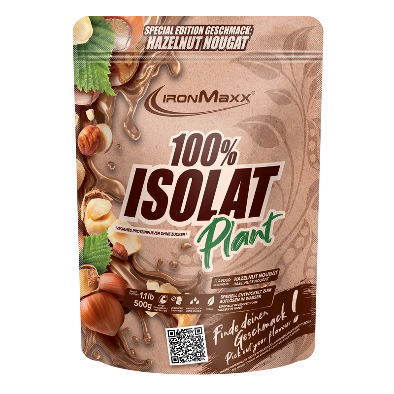 100% Isolat Plant (500g) - Hazelnut Nougat