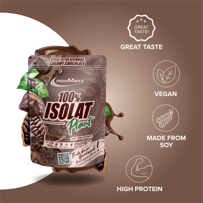 100% Isolat Plant (500g) - Creamy Chocolate