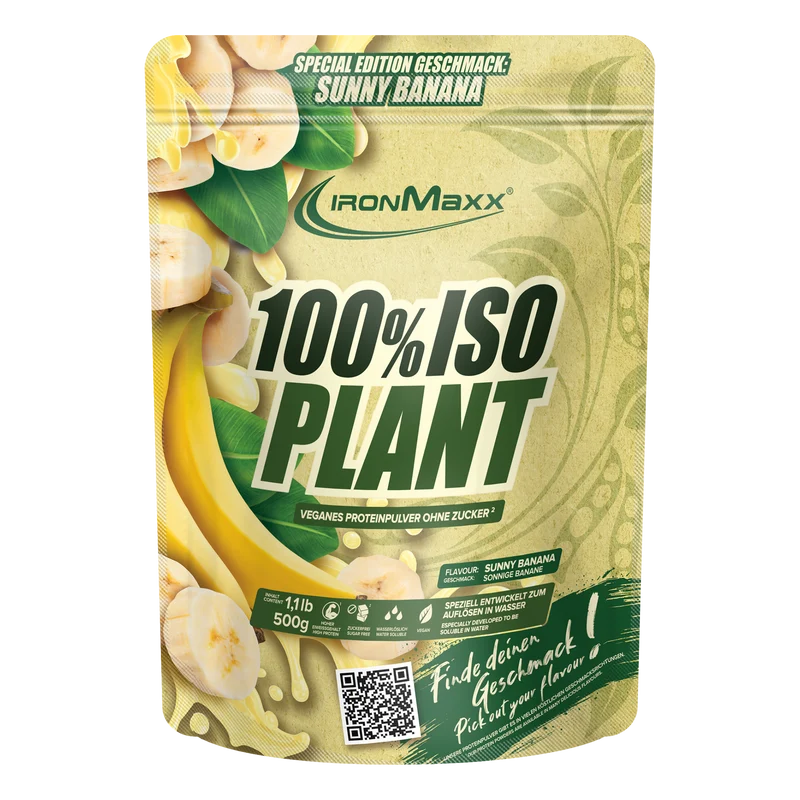 100% Isolat Plant (500g) - Sunny Banana