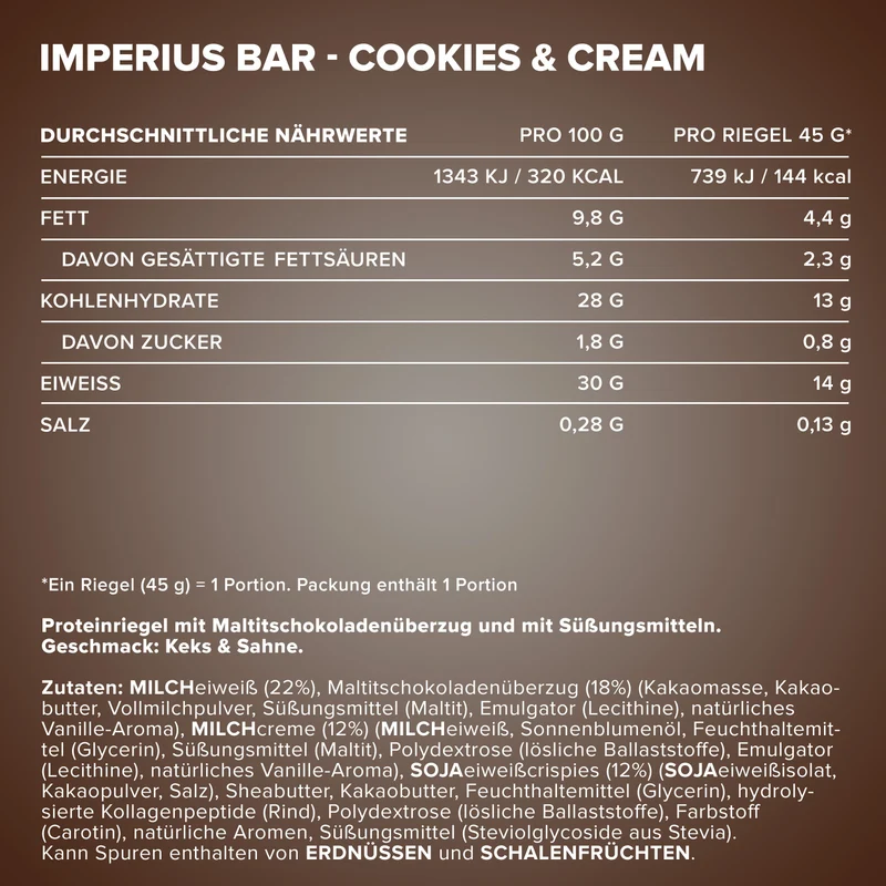 Imperius (45g) - Cookies & Cream