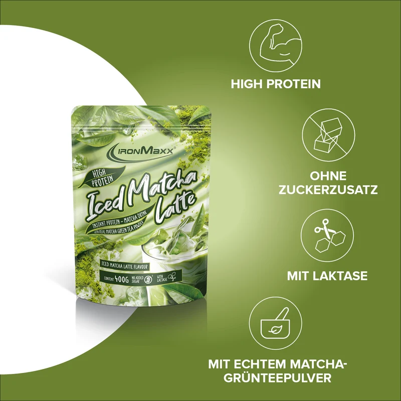 Iced Matcha Latte (400g) - Matcha