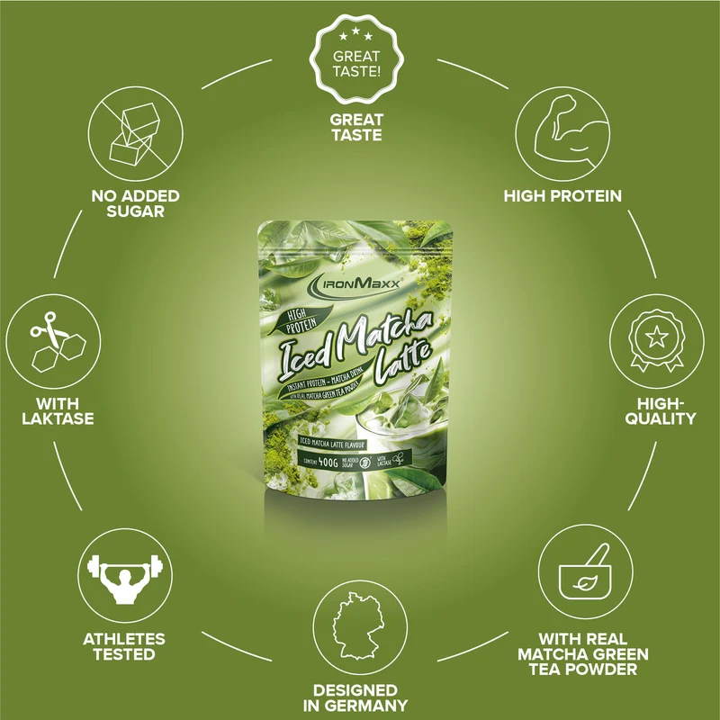 Iced Matcha Latte (400g) - Matcha