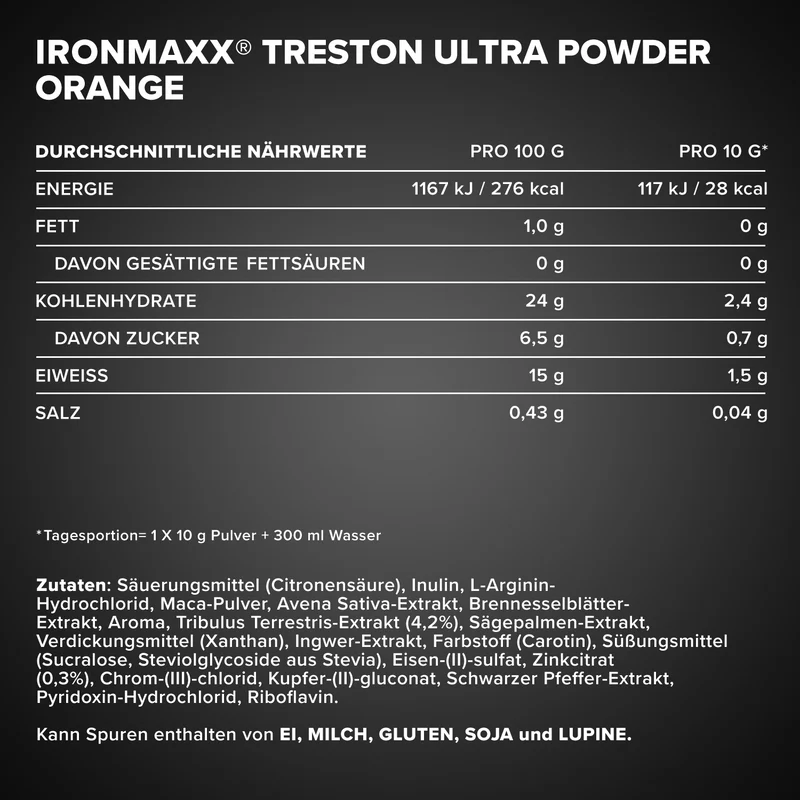 Teston Ultra Powder (500g) - Orange