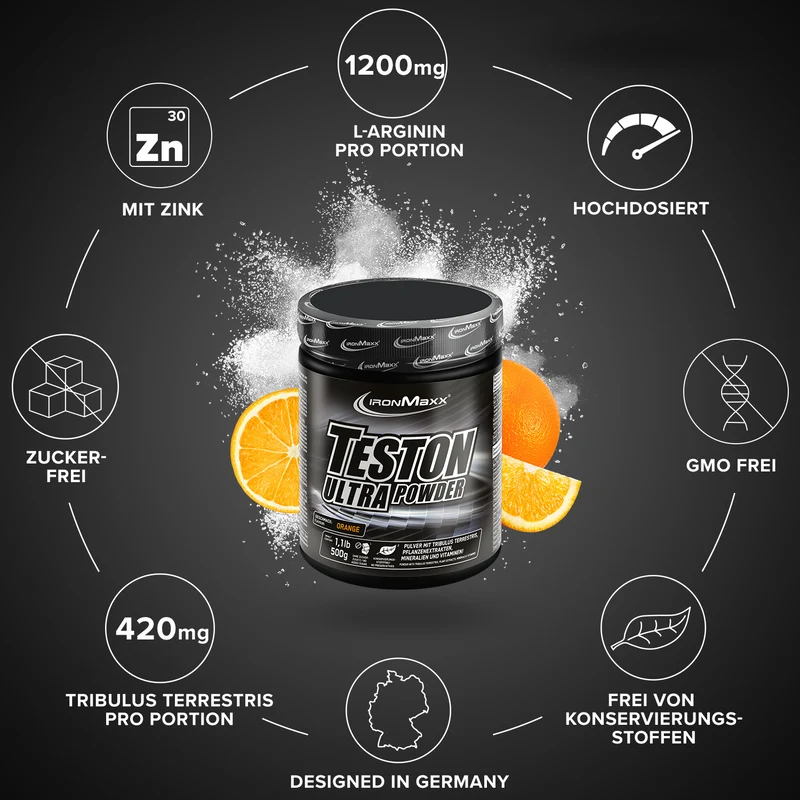 Teston Ultra Powder (500g) - Orange